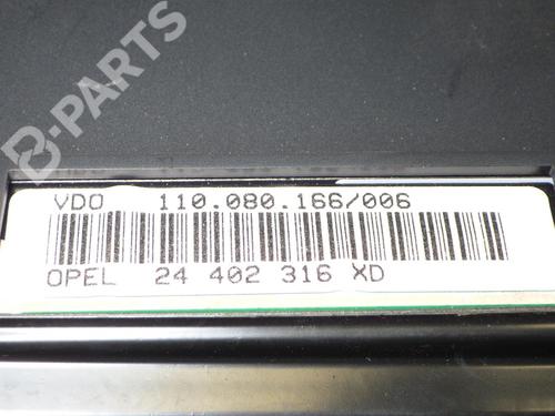 Instrument cluster OPEL VECTRA C (Z02) 3.2 V6 (F69) | BP6398996C47 