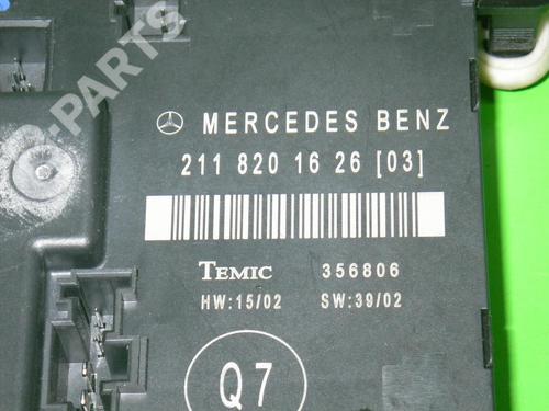 Electronic module MERCEDES-BENZ E-CLASS (W211) E 240 (211.061) | BP6362076M83 