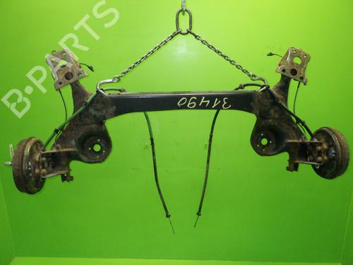 Used Rear axle FIAT QUBO (225_) 1.3 D Multijet (225CXB1A, 225AXB1A, 225CXB11, 225AXB11,... (75 hp) 14362412
