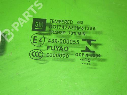 Front left door window OPEL ASTRA K (B16) 1.4 Turbo (68) | BP6605268C18 