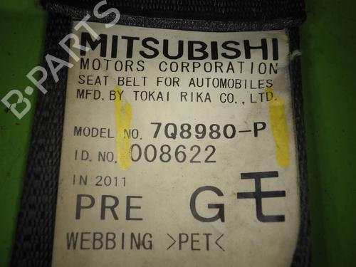 Front left seatbelt MITSUBISHI LANCER VIII Sportback (CX_A) 1.8 DI-D (CX9A) | BP34710121I26 - Image 3