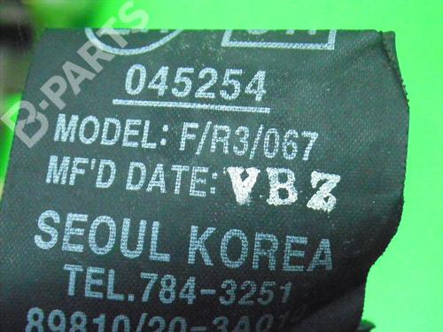 Rear center seatbelt HYUNDAI TRAJET (FO) 2.0 | BP6647428I27 