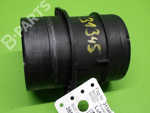 Used Mass air flow sensor SKODA SUPERB II Estate (3T5) 2.0 TDI (140 hp) 11998608