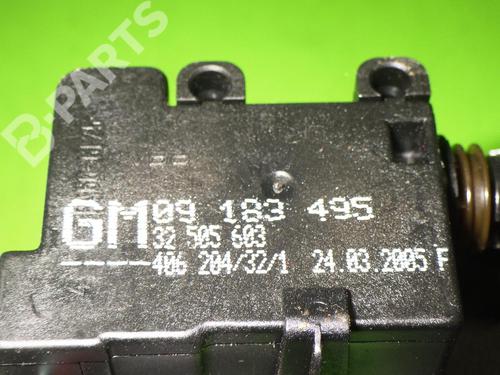 Tailgate lock OPEL MERIVA A MPV (X03) 1.7 CDTI (E75) | BP6389193C101 