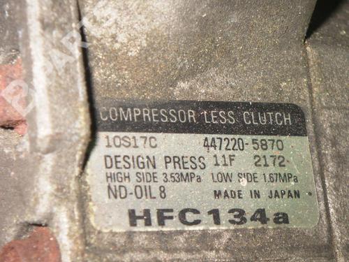 AC compressor CHRYSLER VOYAGER IV (RG, RS) 2.8 CRD | BP6387331M34 