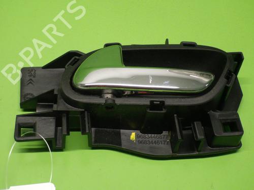 Used Rear left interior door handle PEUGEOT 3008 I MPV (0U_) 1.6 HDi (109 hp) 26136824