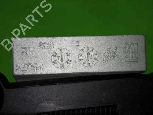 Front right exterior door handle OPEL ASTRA J (P10) 1.6 SIDI (68) | BP13614376C129 