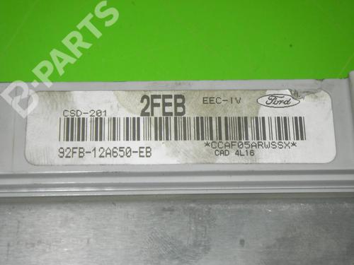 Control unit FORD FIESTA III (GFJ) 1.3 | BP6362962M11 