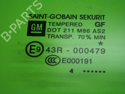 Front right door window OPEL CORSA E (X15) 1.4 (08, 68) | BP16162765C19 