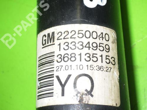 Right rear shock absorber OPEL MERIVA B MPV (S10) 1.4 (75) | BP6608762M19 