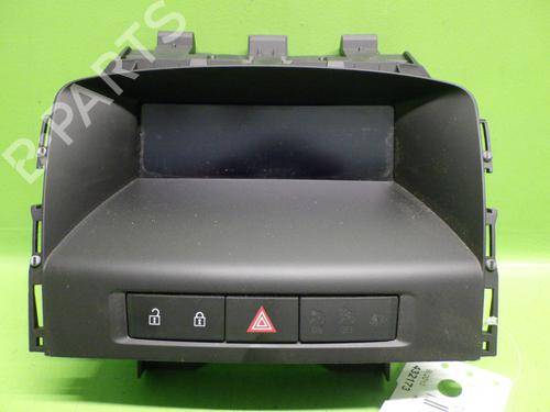 Used Display monitor OPEL ASTRA J (P10) 1.6 Turbo (68) (180 hp) 28364117
