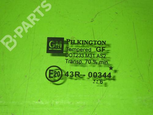 Rear left door window OPEL AGILA (A) (H00) 1.3 CDTI (F68) | BP6675593C20 