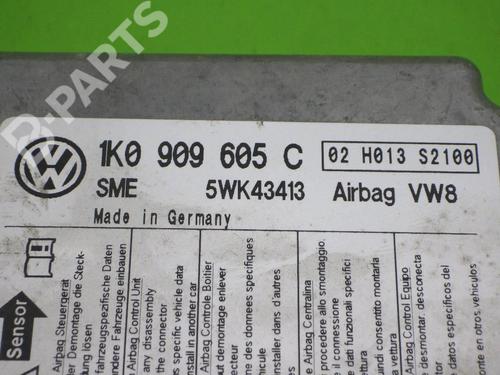 Kollisjonspute styreenhet SEAT TOLEDO III (5P2) 2.0 TDI 16V | BP6393810M53 