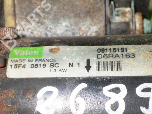 Startmotor OPEL MERIVA A MPV (X03) 1.6 (E75) | BP6390261M8 