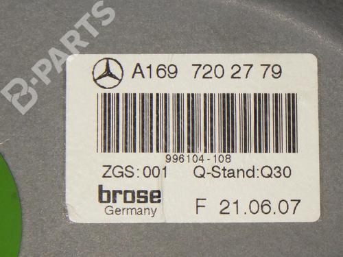 Front left window mechanism MERCEDES-BENZ A-CLASS (W169) A 180 CDI (169.007, 169.307) | BP6652532C22 