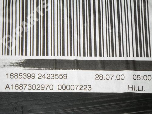 Rear left panel MERCEDES-BENZ A-CLASS (W168) A 160 CDI (168.007) | BP6652278C60 
