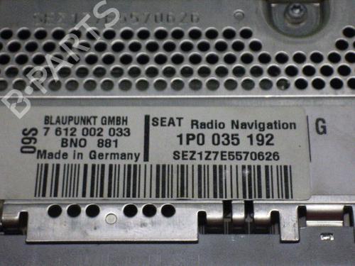 Radio SEAT LEON (1P1) 2.0 TFSI | BP14732626E6 