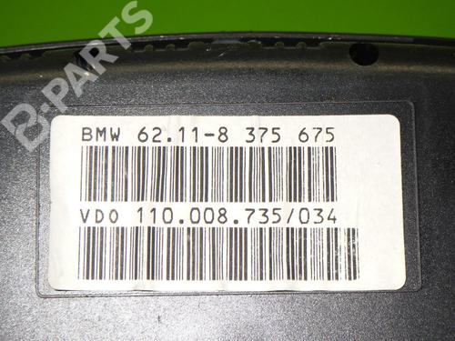 Instrument cluster BMW 5 (E39) 525 tds | BP6376181C47 