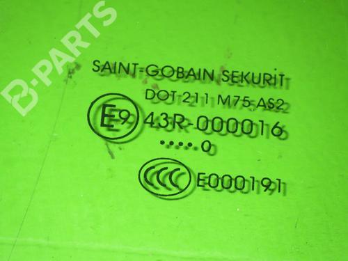 Front right door window CITROËN BERLINGO MULTISPACE (B9) 1.6 HDi 75 / BlueHDi 75 | BP6650850C19 