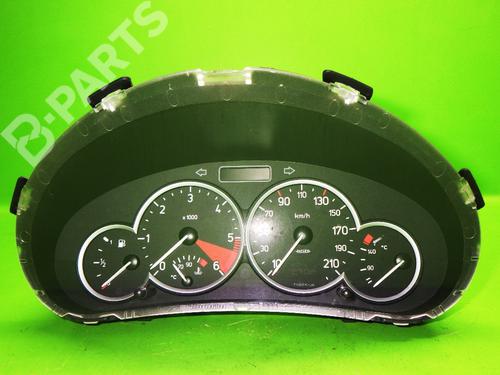Used Instrument cluster PEUGEOT 206 CC (2D) 1.6 HDi 110 (109 hp) 9402354