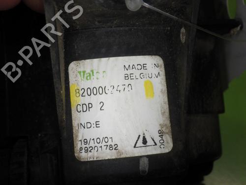 Right front fog light RENAULT CLIO II (BB_, CB_) 1.2 16V (BB05, BB0W, BB11, BB27, BB2T, BB2U, BB2V, CB05,... | BP29739873C31 
