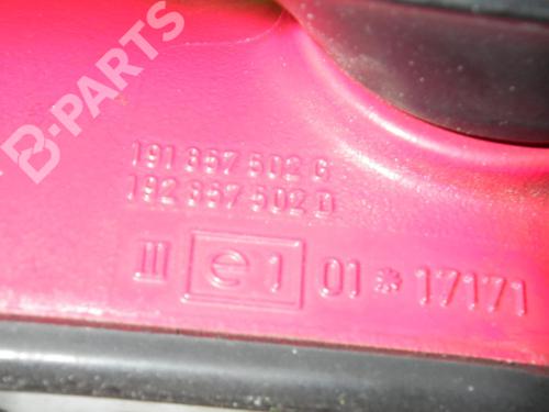 Right mirror VW GOLF II (19E, 1G1) 1.3 | BP6608950C27 