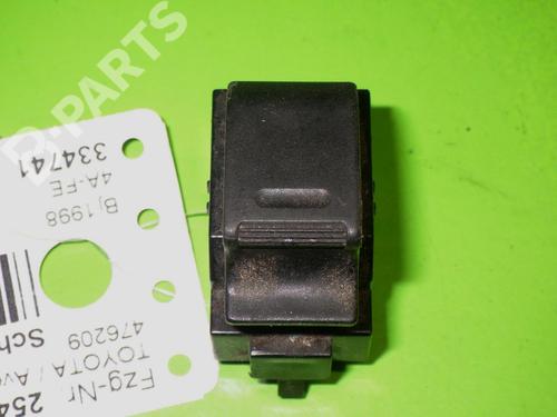 Used Right front window switch TOYOTA AVENSIS Liftback (_T22_) 1.6 i (AT220_, AT220R) (101 hp) 6391383
