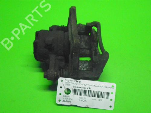 Right front brake caliper SMART FORFOUR (454) 1.3 (454.031) | BP14720726M104 