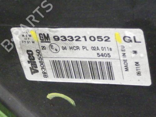 Højre forlygte OPEL MERIVA A MPV (X03) 1.4 16V Twinport (E75) | BP23447334C29 