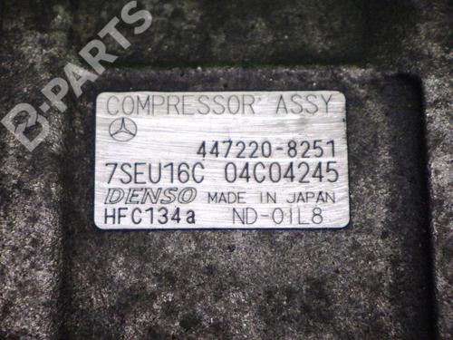 AC-Kompressor MERCEDES-BENZ M-CLASS (W163) ML 270 CDI (163.113) | BP8072136M34 