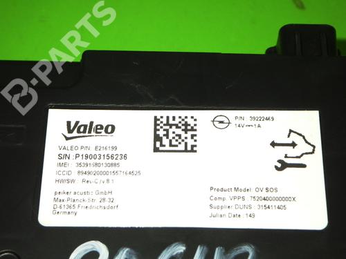 Control unit OPEL INSIGNIA B Sports Tourer (Z18) 1.6 CDTi (35) | BP8392265M11 