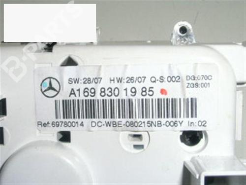 Climate control MERCEDES-BENZ B-CLASS Sports Tourer (W245) B 200 CDI (245.208) | BP6349695I5 