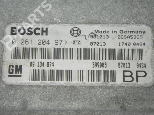 Control unit OPEL SINTRA (APV) 2.2 i 16V (OUN16, Y94) | BP6374173M11 