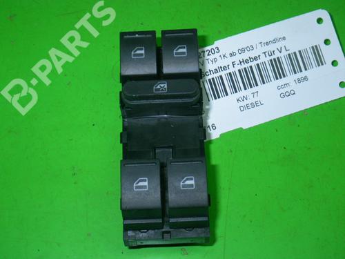 Used Left front window switch VW GOLF V (1K1) 1.9 TDI (105 hp) 6368444