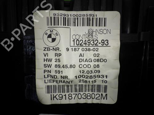 Instrument cluster BMW 1 (E81) 116 i | BP17560462C47 