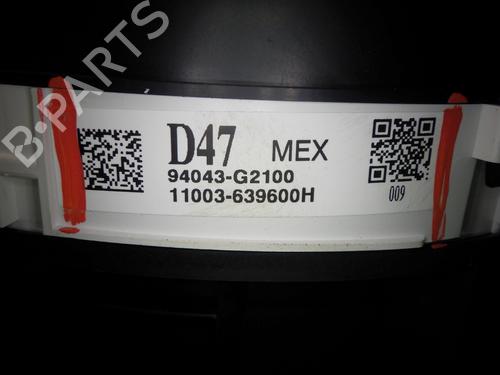 Instrument cluster HYUNDAI IONIQ (AE) 1.6 GDI Hybrid | BP16201259C47
