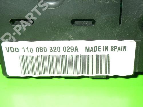 Instrument cluster VW POLO IV (9N_, 9A_) 1.4 16V | BP6357384C47 