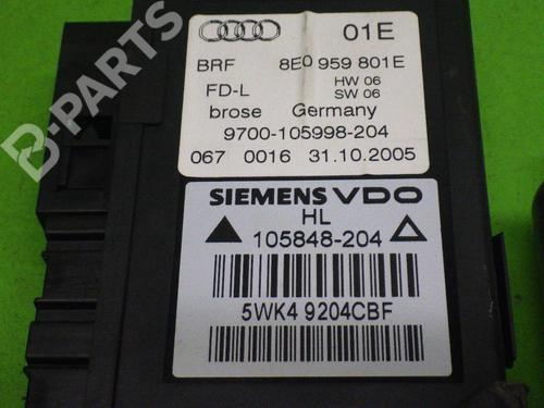 Left rear window motor AUDI A4 B7 Avant (8ED) 2.0 TDI | BP6674950E23 