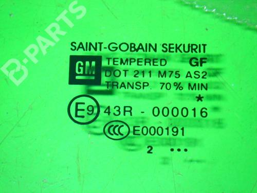 Front left door window OPEL MERIVA B MPV (S10) 1.4 (75) | BP6675488C18 