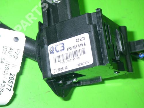 Steering column stalk AUDI A3 (8P1) 2.0 TDI 16V | BP6363616I23 