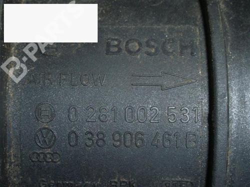 Mass air flow sensor VW POLO (9N_, 9A_) 1.4 TDI | BP6346708M95 