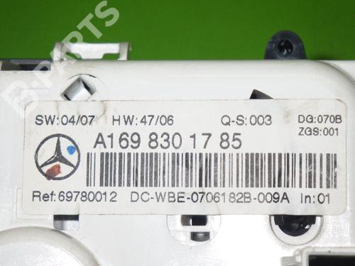 Climate control MERCEDES-BENZ A-CLASS (W169) A 180 CDI (169.007, 169.307) | BP6387921I5 