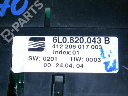 Climate control SEAT IBIZA III (6L1) 1.4 16V | BP6350944I5 