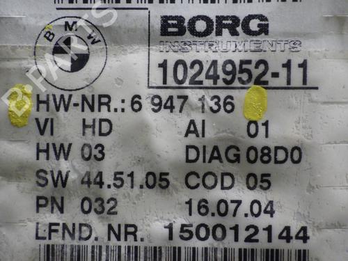 Instrument cluster BMW 1 (E81) 120 d | BP24323030C47 