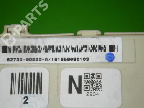 Fuse box TOYOTA YARIS (_P1_) 1.0 (SCP10_, SCP10R) | BP6370013E1 