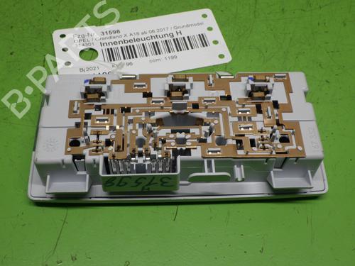 Interior roof light OPEL GRANDLAND / GRANDLAND X (A18, P1UO) 1.2 (75) | BP28007158I8 