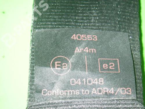 Rear left seatbelt CITROËN C3 I (FC_, FN_) 1.6 16V | BP6663489I29 