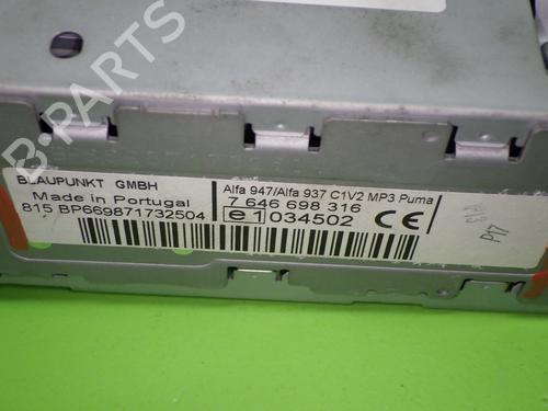 Radio ALFA ROMEO GT (937_) 1.9 JTD (937CXN1B) | BP16869691E6 
