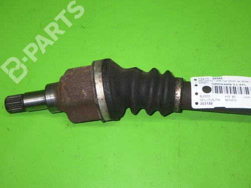 Left front driveshaft PEUGEOT 206 Hatchback (2A/C) 1.6 16V | BP6603842M38 
