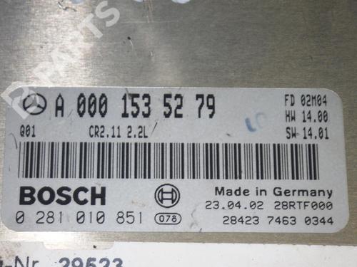 Control unit MERCEDES-BENZ C-CLASS Coupe (CL203) C 220 CDI (203.706) | BP6387387M11 